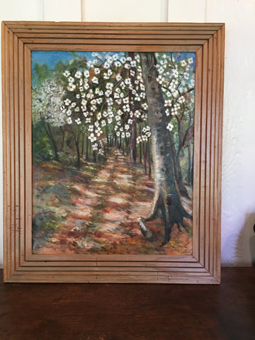 A Walk In The Woods - Painting by Rose Lane Leavell